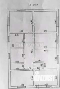 Дом 166м², 1-этажный, участок 8 сот.