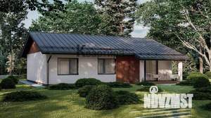 Коттедж 100м², 1-этажный, участок 14 сот.