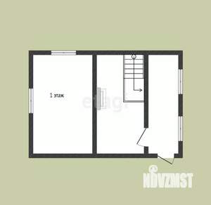 Дом 38м², 2-этажный, участок 5 сот.