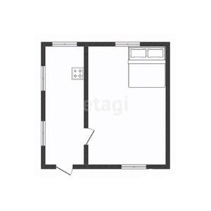 Дом 35м², 2-этажный, участок 5 сот.