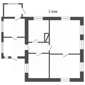 Дом 110м², 1-этажный, участок 13 сот.