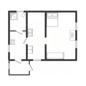 Дом 41м², 1-этажный, участок 1446 сот.  