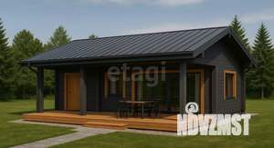 Дом 60м², 1-этажный, участок 6 сот.  