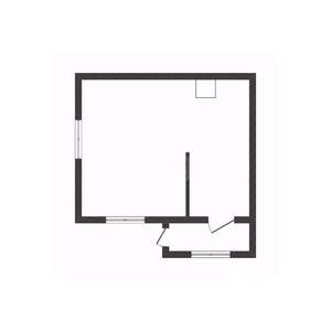 Дом 22м², 2-этажный, участок 9 сот.  