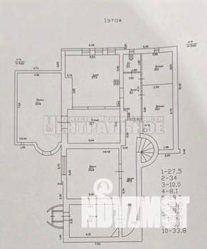 Дом 320м², 2-этажный, участок 17 сот.  