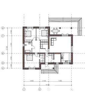 Коттедж 150м², 1-этажный, участок 8 сот.  