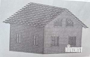 Дом 100м², 2-этажный, участок 8 сот.  