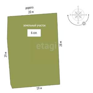 Дача 560м², 1-этажный, участок 6 сот.  
