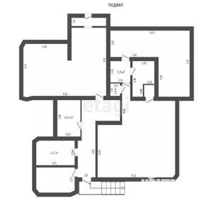 Дом 780м², 2-этажный, участок 8 сот.  