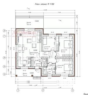 Коттедж 145м², 1-этажный, участок 10 сот.  