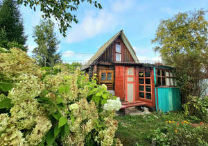 Дом 28м², 2-этажный, участок 7 сот.  