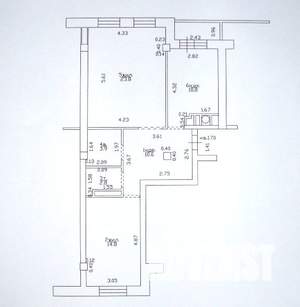 2-к квартира, на длительный срок, 70м2, 8/10 этаж