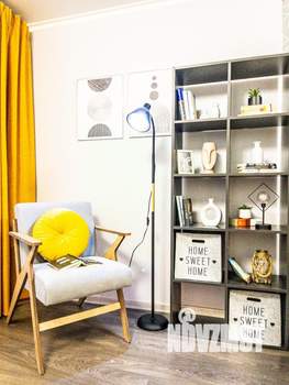 1-к квартира, посуточно, 44м2, 1/1 этаж