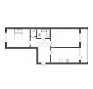 2-к квартира, на длительный срок, 67м2, 6/10 этаж