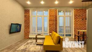 Студия квартира, посуточно, 43м2, 16/16 этаж