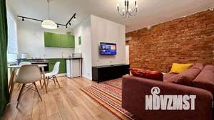 1-к квартира, посуточно, 45м2, 1/1 этаж