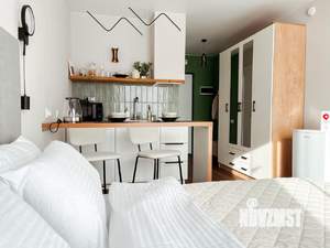 1-к квартира, посуточно, 22м2, 1/1 этаж