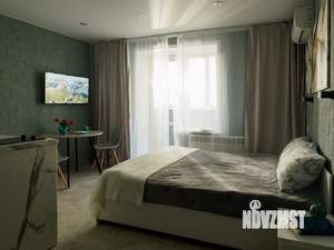 1-к квартира, посуточно, 25м2, 1/1 этаж