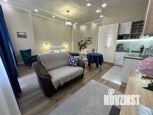 1-к квартира, посуточно, 44м2, 1/1 этаж