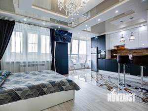 Студия квартира, посуточно, 41м2, 7/10 этаж
