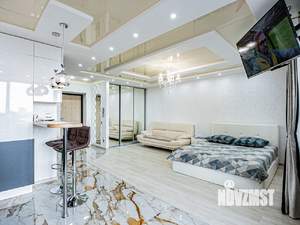 Студия квартира, посуточно, 41м2, 7/10 этаж