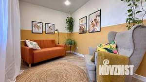 1-к квартира, посуточно, 45м2, 1/1 этаж