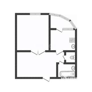 1-к квартира, на длительный срок, 42м2, 7/10 этаж
