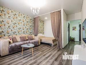 1-к квартира, посуточно, 44м2, 1/1 этаж