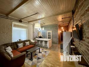 1-к квартира, посуточно, 55м2, 1/1 этаж