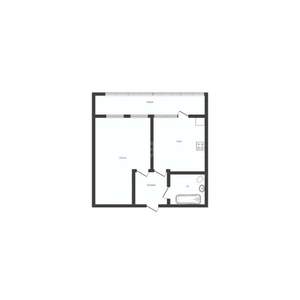1-к квартира, вторичка, 38м2, 9/10 этаж