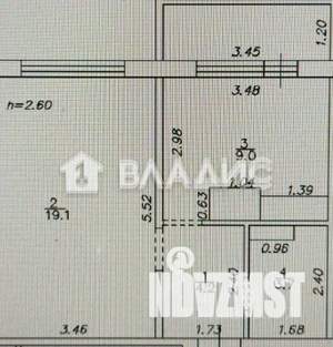 1-к квартира, вторичка, 40м2, 3/10 этаж