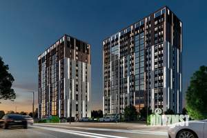 1-к квартира, строящийся дом, 53м2, 2/16 этаж