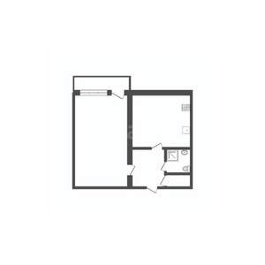 1-к квартира, вторичка, 38м2, 2/9 этаж