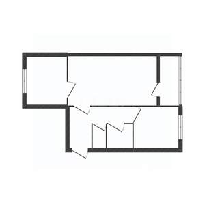 2-к квартира, вторичка, 45м2, 2/5 этаж
