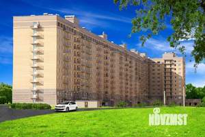 2-к квартира, строящийся дом, 62м2, 8/10 этаж