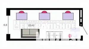 Студия квартира, вторичка, 23м2, 2/16 этаж