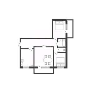 3-к квартира, вторичка, 68м2, 8/9 этаж