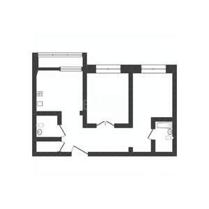 2-к квартира, вторичка, 64м2, 6/10 этаж