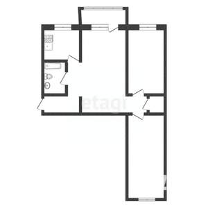 3-к квартира, вторичка, 59м2, 5/5 этаж