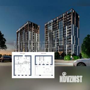 1-к квартира, вторичка, 108м2, 16/16 этаж