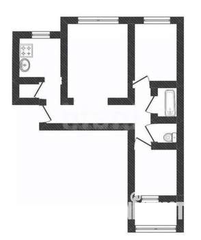 3-к квартира, вторичка, 63м2, 6/9 этаж