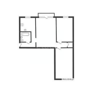 3-к квартира, вторичка, 58м2, 5/5 этаж
