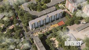 2-к квартира, строящийся дом, 62м2, 6/10 этаж