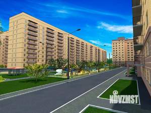 2-к квартира, строящийся дом, 62м2, 1/10 этаж