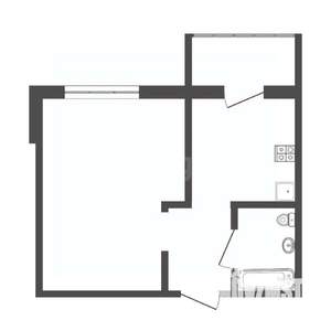 1-к квартира, вторичка, 32м2, 4/11 этаж