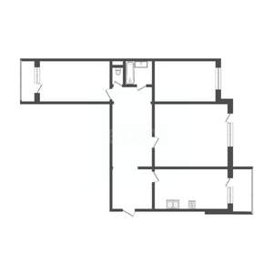 3-к квартира, вторичка, 89м2, 9/10 этаж