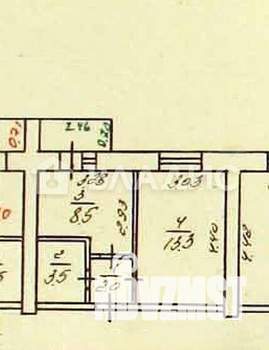 1-к квартира, вторичка, 29м2, 6/9 этаж