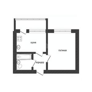 1-к квартира, вторичка, 36м2, 10/10 этаж