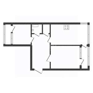 2-к квартира, вторичка, 66м2, 16/19 этаж