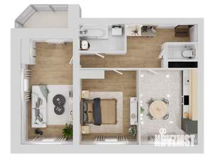 2-к квартира, вторичка, 68м2, 10/10 этаж